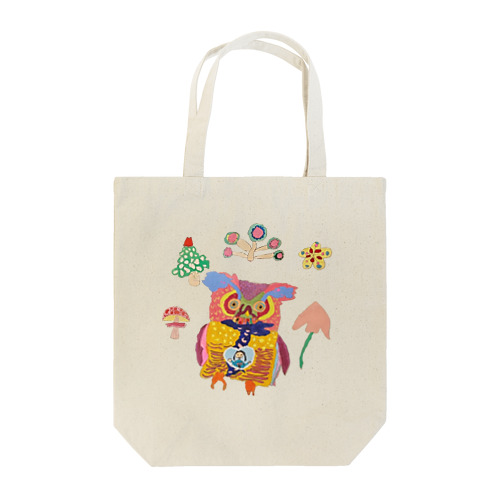 未来の世界(アメリカワシミミズク) Tote Bag