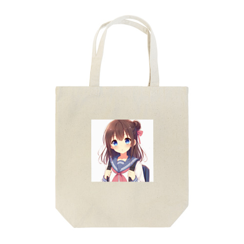 もふもふでキュートな女の子 Tote Bag