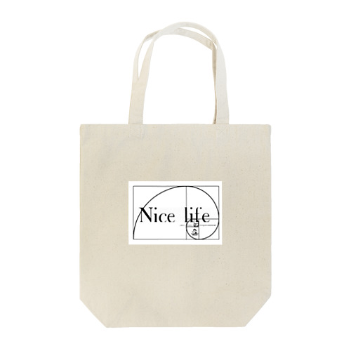 Nice Life トートバッグ