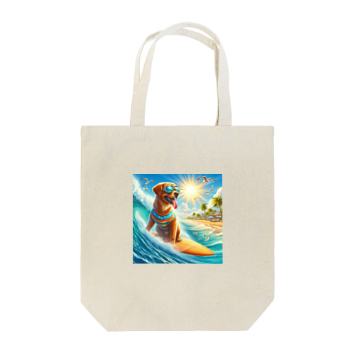 犬サーフィン Tote Bag