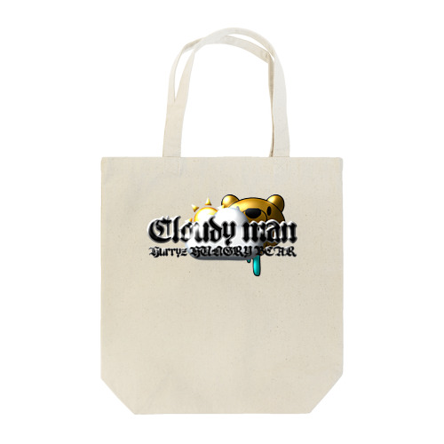 Hurryz HUNGRY BEAR Cloudyman トートバッグ