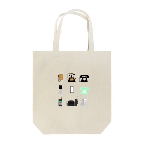 電話の歴史 Tote Bag