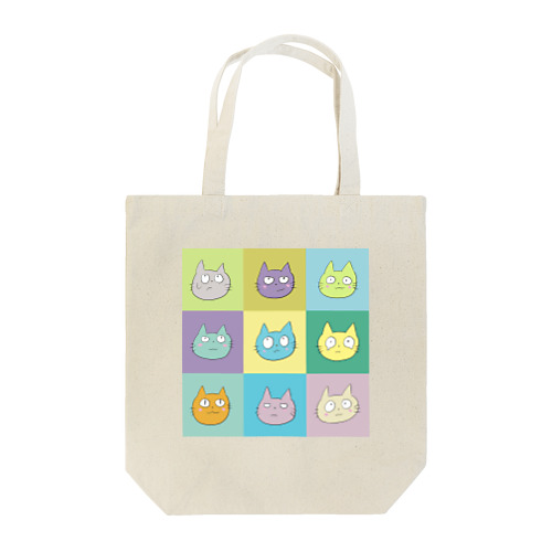 ねこがいっぱいいる Tote Bag