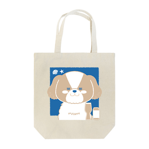 海と砂カラーのけんちゃん Tote Bag