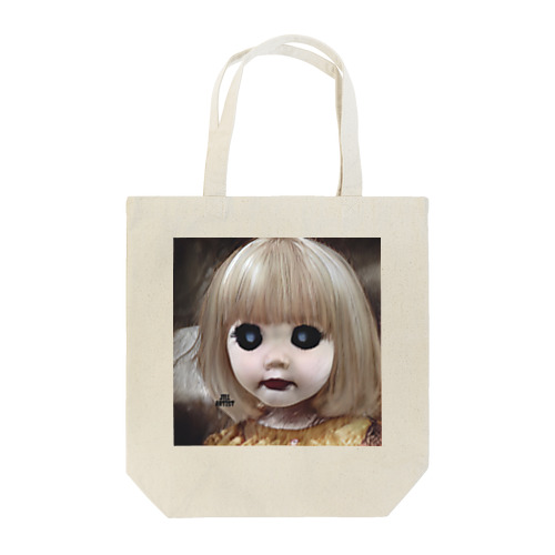 怖い幼女の西洋人形 Tote Bag