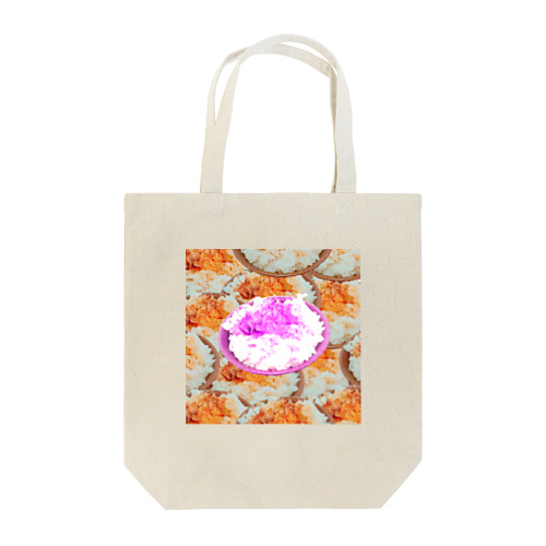 卵かけご飯(アートなおかか) Tote Bag