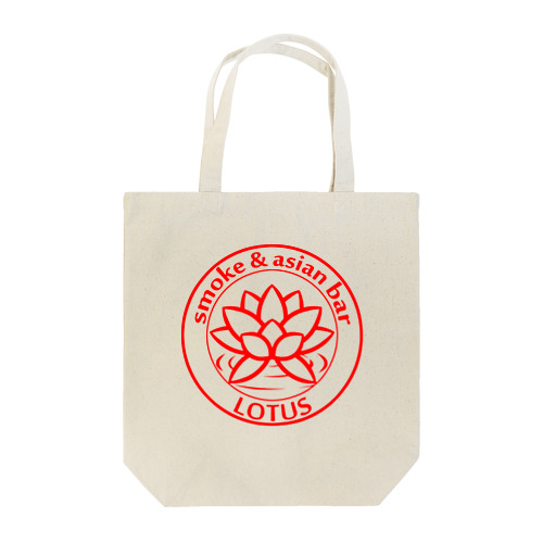 LOTUS赤ロゴ Tote Bag