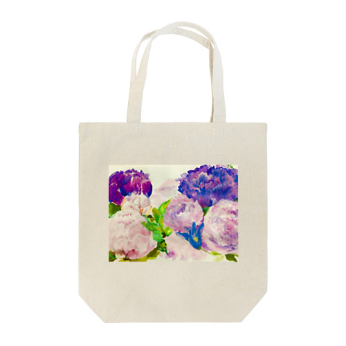 peony bouquet Tote Bag