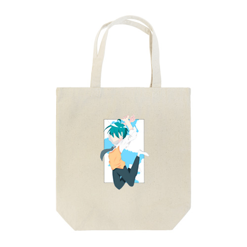 青空へジャンプ！ Tote Bag