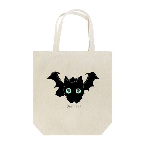 悪魔みたいな猫 Tote Bag