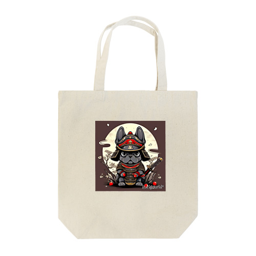 Samurai FrenchBulldog Tote Bag