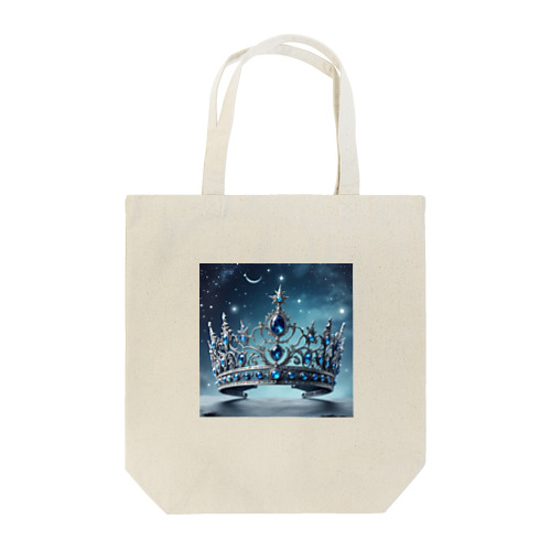 ブルーの幻想的なティアラ Tote Bag