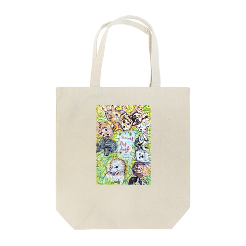 ヘソ天満開わんこ Tote Bag