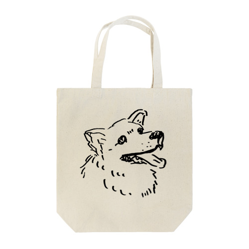 笑う犬 Tote Bag