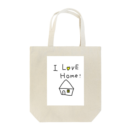 I LOVE HOME  Tote Bag