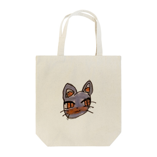 Purple cat Tote Bag