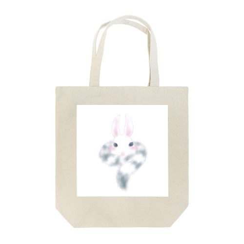 トラの威を借るウサギ (white) Tote Bag