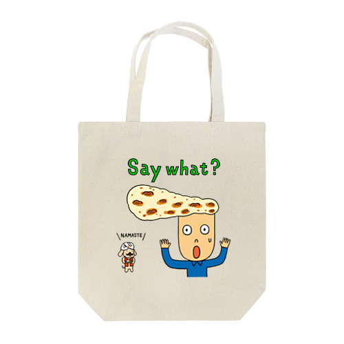 Say what? トートバッグ Tote Bag