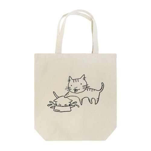 意地悪だらずねこ Tote Bag