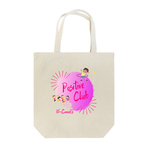 N-Canvel's Positive club PK Tote Bag