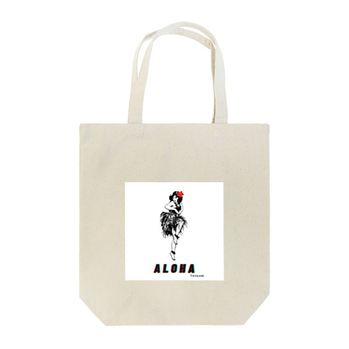 ハイビスカスのフラダンサー Tote Bag