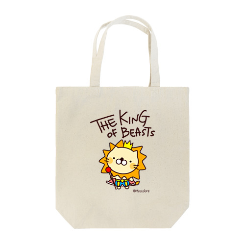 百獣の王ライオン君 Tote Bag