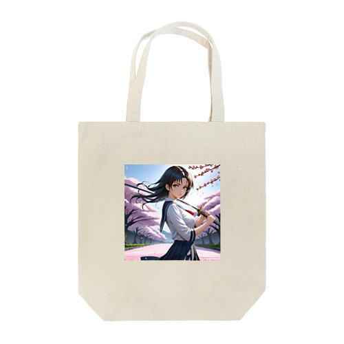 剣に生きる少女 Tote Bag