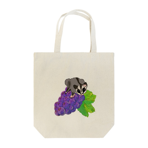 Sugar glider is on grapes! Tote Bag