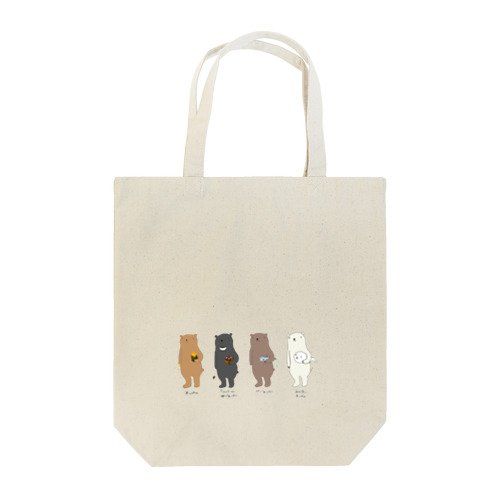 くま図鑑 Tote Bag