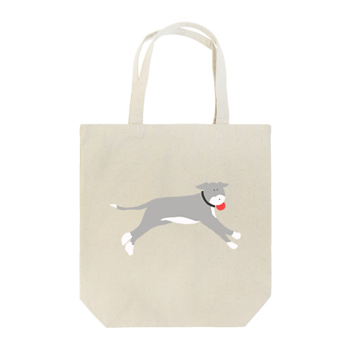 ボールを持ってくるイタグレ Tote Bag