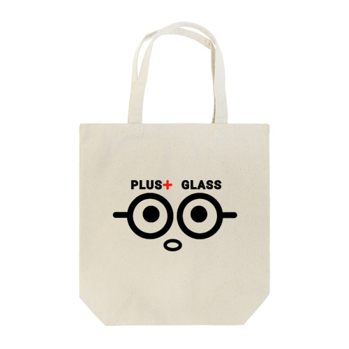 PLUS＋GLASS トートバッグ