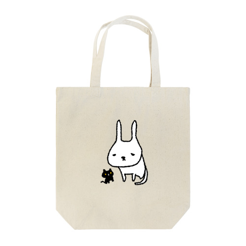 うさねこちゃんとくろちゃん Tote Bag