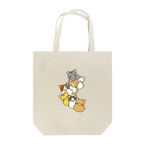 ネコぴよ　ニャーニャートレイン Tote Bag