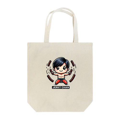 ジャーキー・チェン（ヌンチャク） Tote Bag