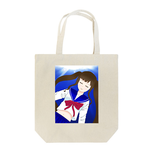 海中の女の子 Tote Bag