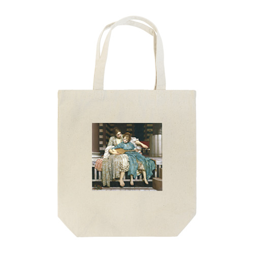 フレデリック・レイトン《音楽のお稽古》 Tote Bag