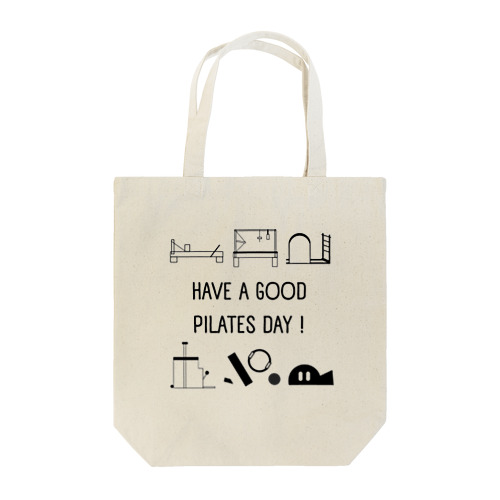 Have a Good Pilates Day! トートバッグ