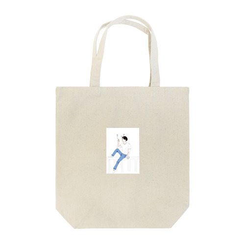 smoking guy Tote Bag