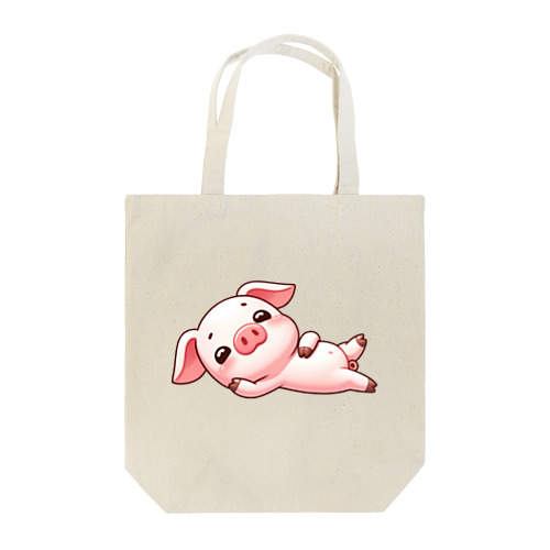 のんびり豚ちゃん🐷 Tote Bag