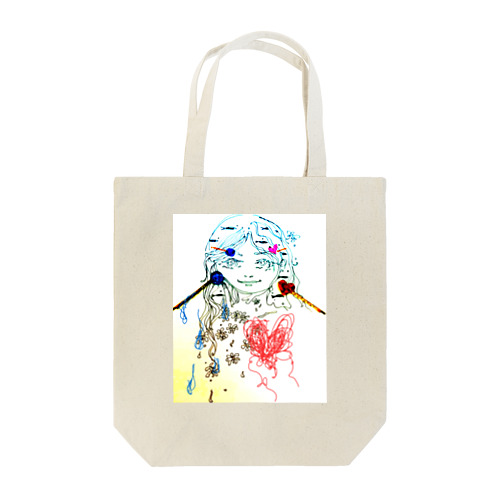 髪留め好きな女の子 Tote Bag