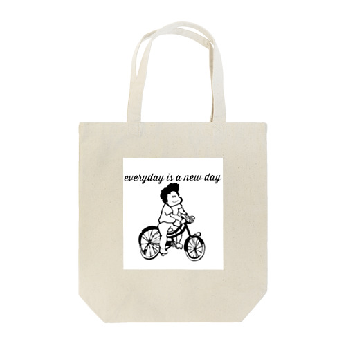 自転車ボーイ Tote Bag