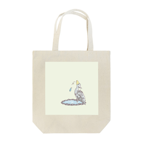 おとぼけハシビロコウ Tote Bag