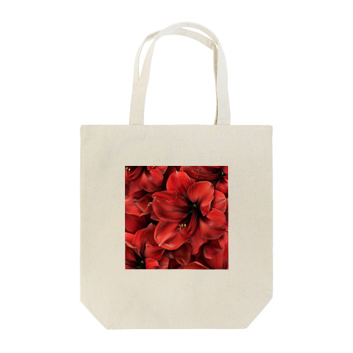 アマリリス　真っ赤な綺麗な花 Tote Bag