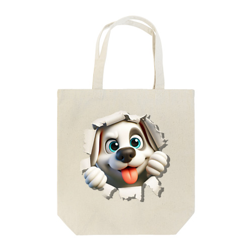Naughty dog Tote Bag
