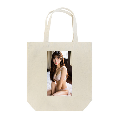 AI下着美女(白) Tote Bag