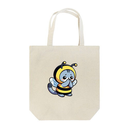 ごめんなさいする着ぐるみネコ Tote Bag