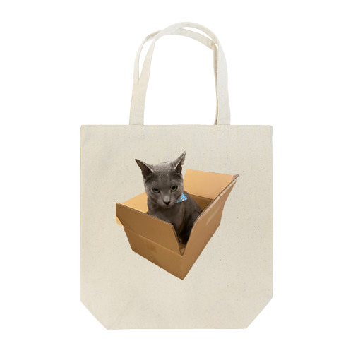 はこからでたくないネコ Tote Bag