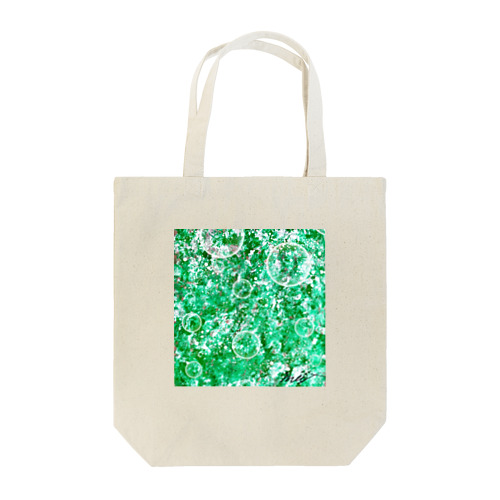 Green Shower Tote Bag