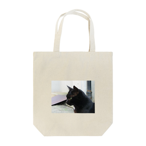 黒猫。 Tote Bag