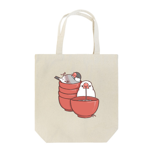 岩手の文鳥 Tote Bag